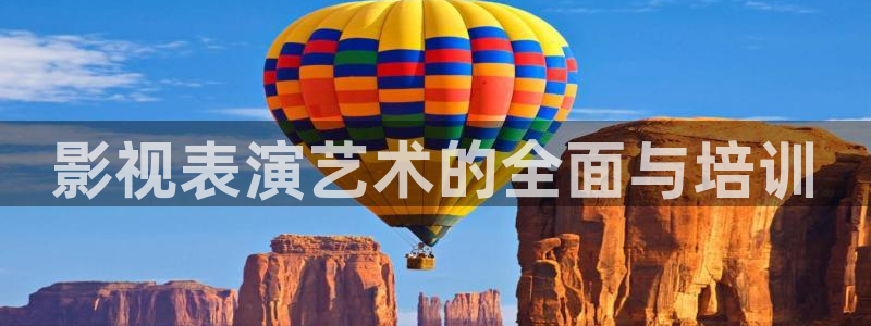 影视表演艺术的全面与培训